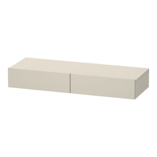Duravit Schubkastenablage DuraStyle 120x44cm, 2 SchKa., Tau, m Konsole