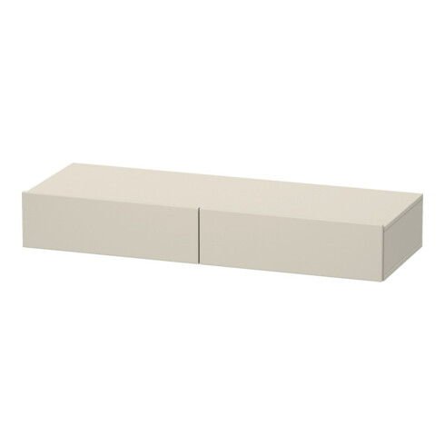 Duravit Schubkastenablage DuraStyle 120x44cm, 2 SchKa., Tau, m Konsole