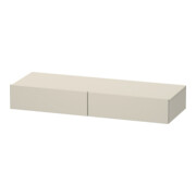 Duravit Schubkastenablage DuraStyle 120x44cm, 2 SchKa., Tau, m Konsole