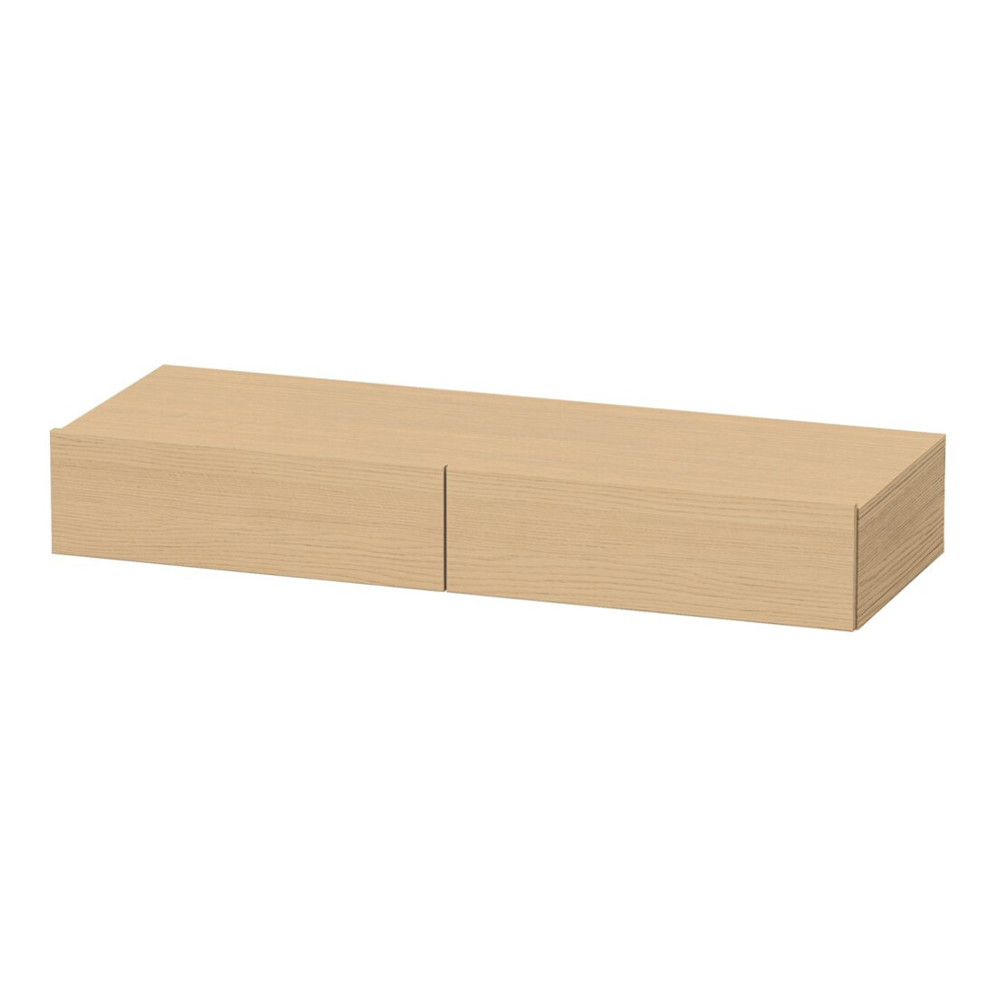 Duravit Schubkastenablage DuraStyle 120x44cm, 2 Schubk., Ei Nat, m Konsole