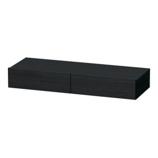 Duravit Schubkastenablage DuraStyle 120x44cm, 2 Schubk., Ei sw, m Konsole