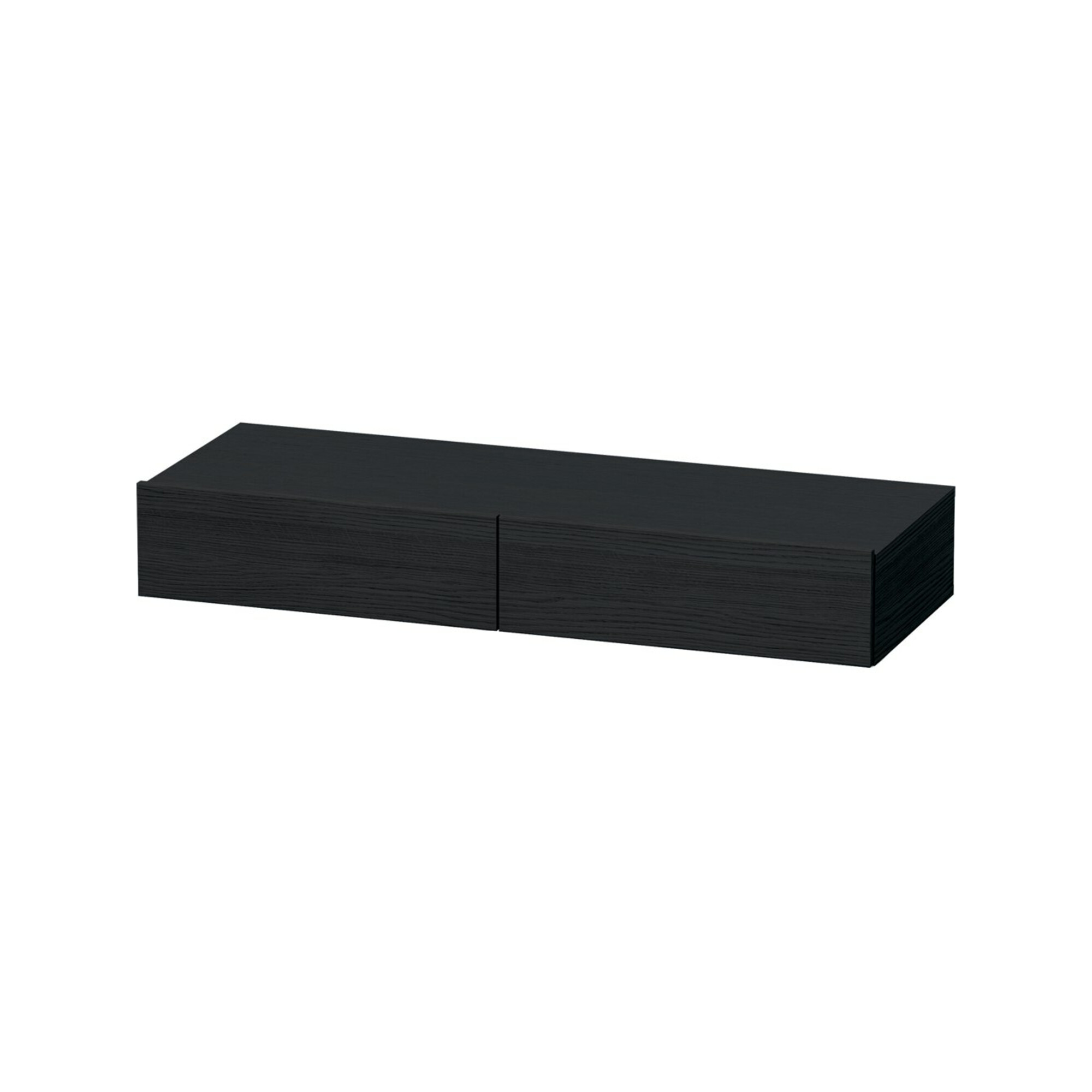 Duravit Schubkastenablage DuraStyle 120x44cm, 2 Schubk., Ei sw, m Konsole