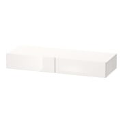 Duravit Schubkastenablage DuraStyle 120x44cm, 2 Schubk., Ei sw, m Konsole-3