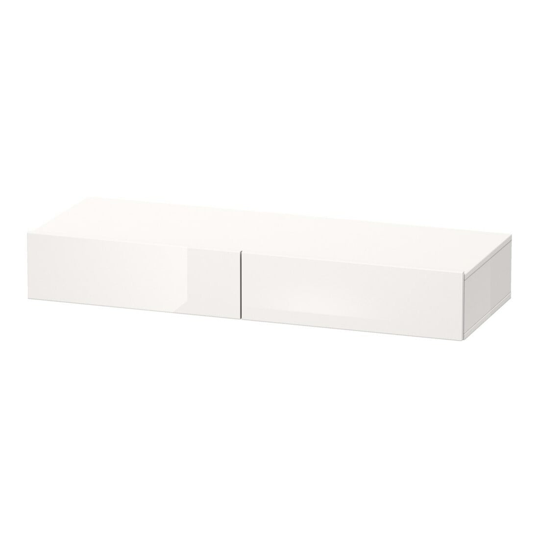 Duravit Schubkastenablage DuraStyle 120x44cm, 2 Schubk., Ei sw, m Konsole
