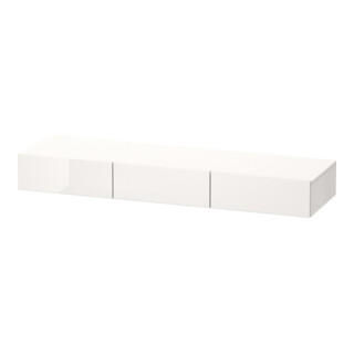 Duravit Schubkastenablage DuraStyle 150x44cm, 3 SBK, gra m/bas ma, m Konsole