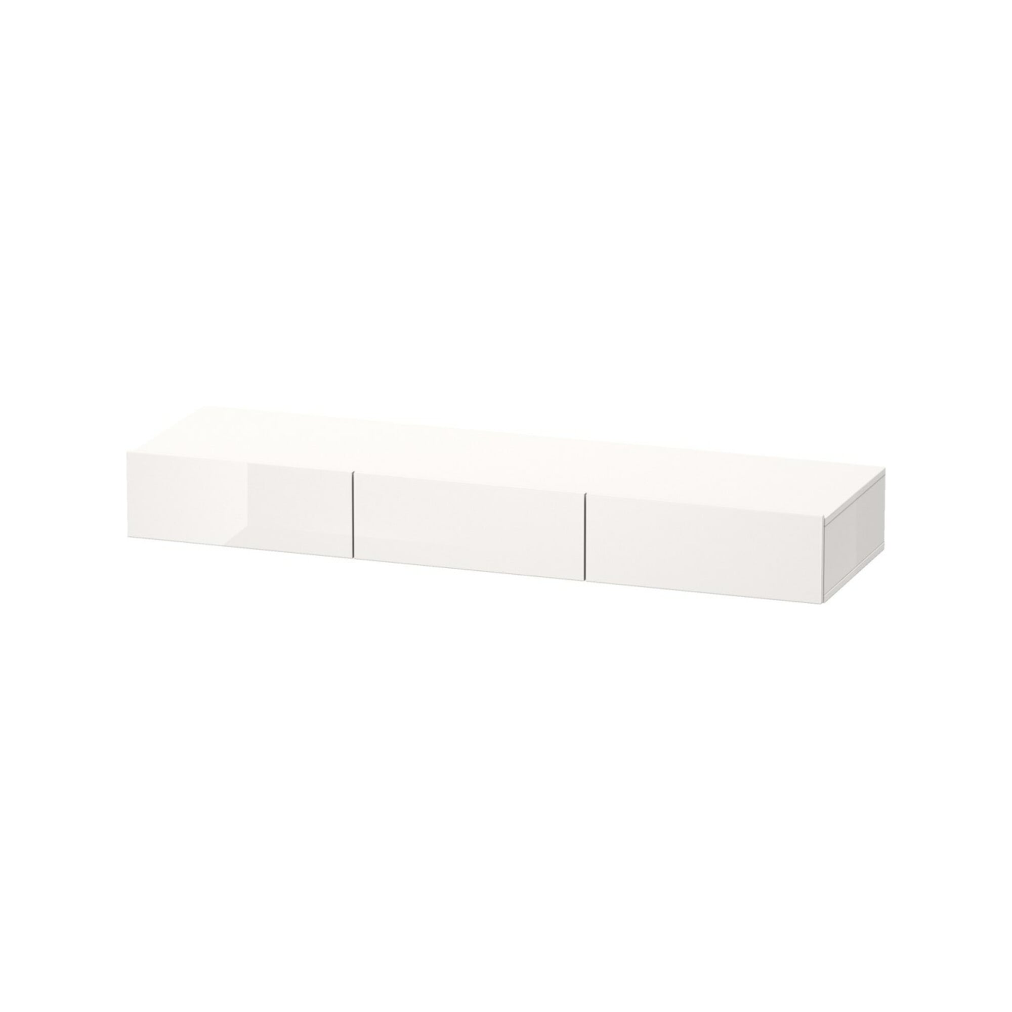 Duravit Schubkastenablage DuraStyle 150x44cm, 3 SBK, w hgl/we ma, m Konsole