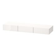 Duravit Schubkastenablage DuraStyle 150x44cm, 3 SBK, we. m/bas ma, m Konsole