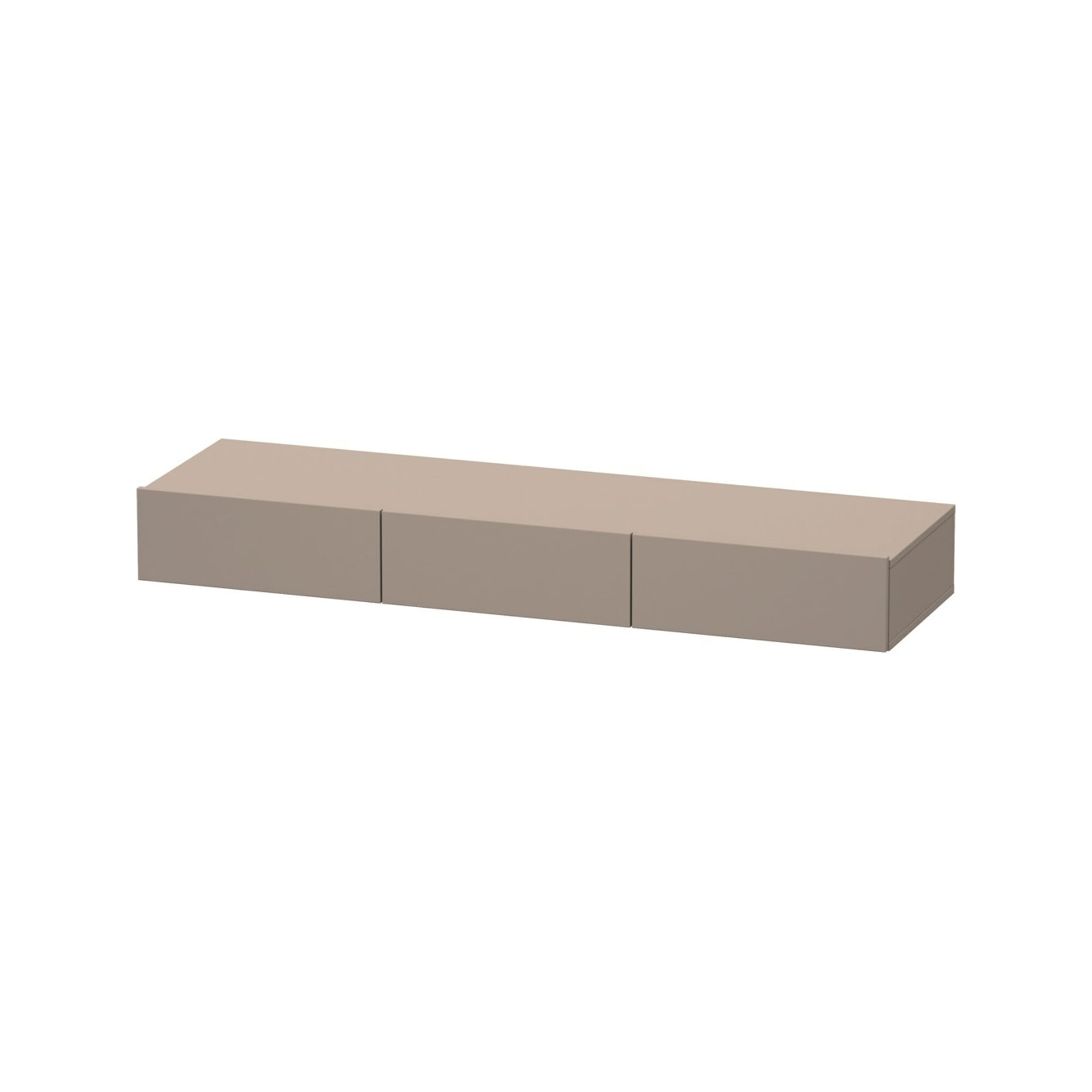 Duravit Schubkastenablage DuraStyle 150x44cm, 3 SchKa., bas. ma, m Konsole