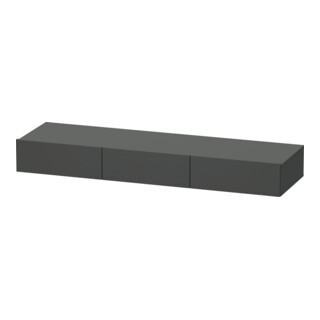 Duravit Schubkastenablage DuraStyle 150x44cm, 3 SchKa., graph ma, m Konsole
