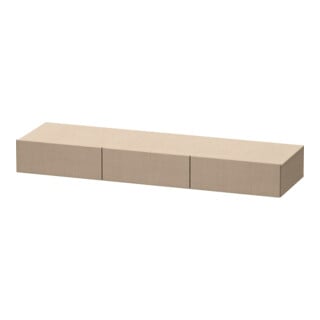 Duravit Schubkastenablage DuraStyle 150x44cm, 3 SchKa., lei, m Konsole
