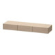 Duravit Schubkastenablage DuraStyle 150x44cm, 3 SchKa., lei, m Konsole-1