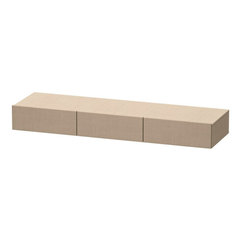 Duravit Schubkastenablage DuraStyle 150x44cm, 3 SchKa., lei, m Konsole