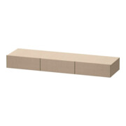 Duravit Schubkastenablage DuraStyle 150x44cm, 3 SchKa., lei, m Konsole