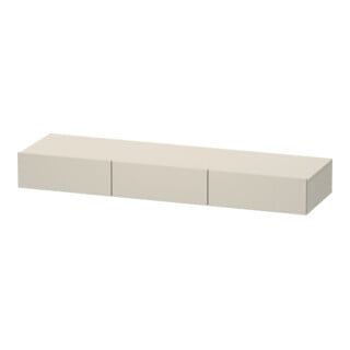 Duravit Schubkastenablage DuraStyle 150x44cm, 3 SchKa., Tau, m Konsole