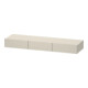 Duravit Schubkastenablage DuraStyle 150x44cm, 3 SchKa., Tau, m Konsole-1