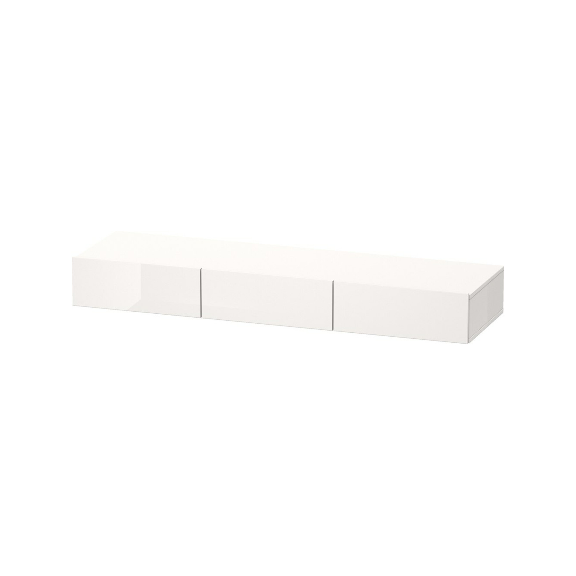 Duravit Schubkastenablage DuraStyle 150x44cm, 3 SchKa., tau/we ma, m Konsole