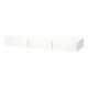Duravit Schubkastenablage DuraStyle 150x44cm, 3 SchKa., we. ma, m Konsole-1