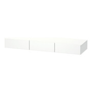 Duravit Schubkastenablage DuraStyle 150x44cm, 3 SchKa., we. ma, m Konsole