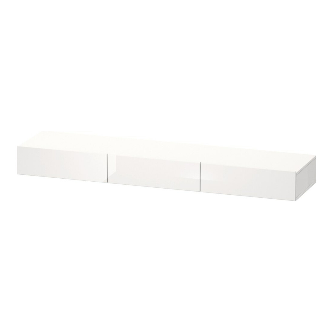 Duravit Schubkastenablage DuraStyle 180x44cm, 3 SBK, Ei sw/we ma, m Konsole