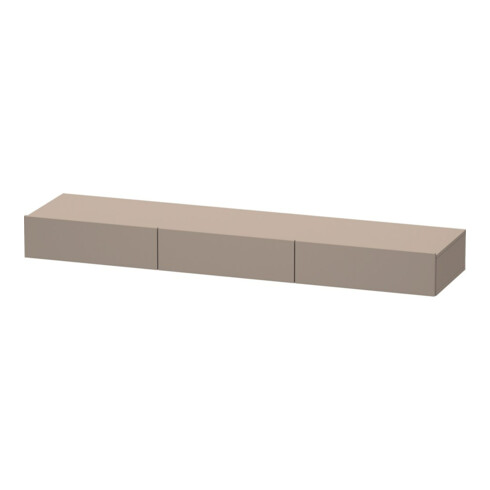 Duravit Schubkastenablage DuraStyle 180x44cm, 3 SchKa., bas. ma, m Konsole