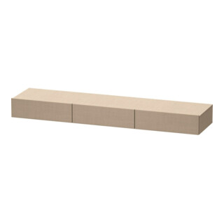 Duravit Schubkastenablage DuraStyle 180x44cm, 3 SchKa., lei, m Konsole