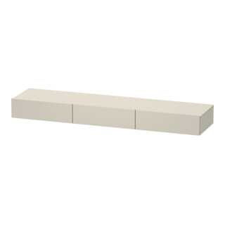Duravit Schubkastenablage DuraStyle 180x44cm, 3 SchKa., Tau, m Konsole