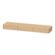 Duravit Schubkastenablage DuraStyle 180x44cm, 3 Schubk., Ei Nat, m Konsole-1
