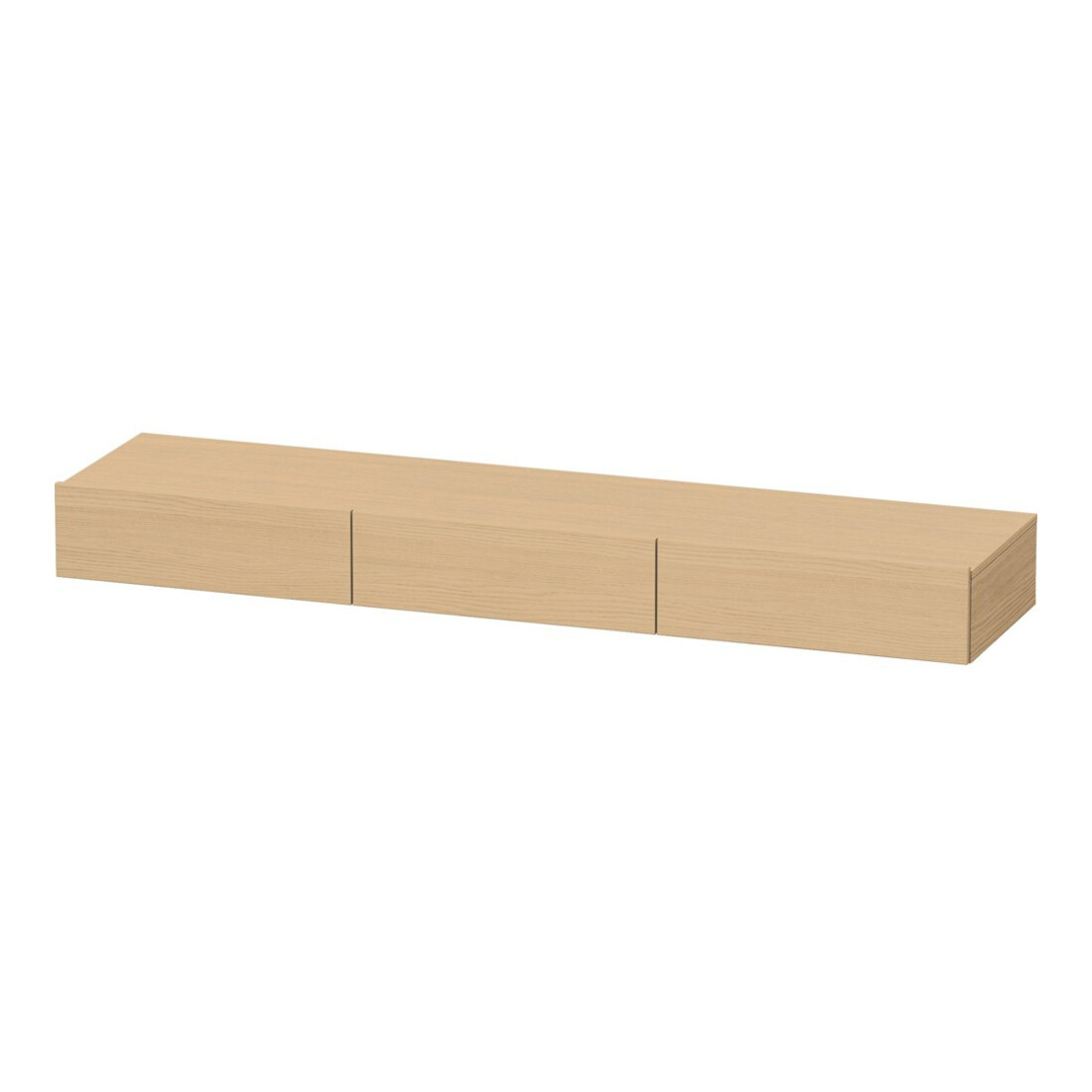 Duravit Schubkastenablage DuraStyle 180x44cm, 3 Schubk., Ei Nat, m Konsole