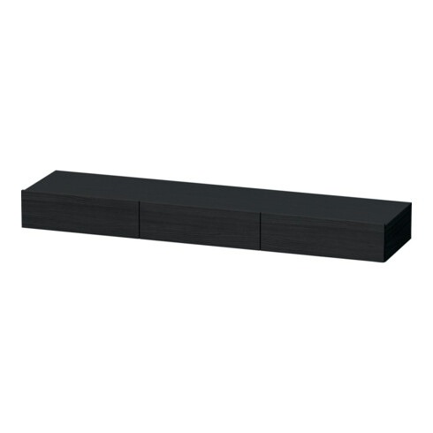 Duravit Schubkastenablage DuraStyle 180x44cm, 3 Schubk., Ei sw, m Konsole