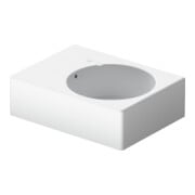 Duravit Scola lavabo universel 61,5x46 cm, avec trop-plein, à droite, blanc