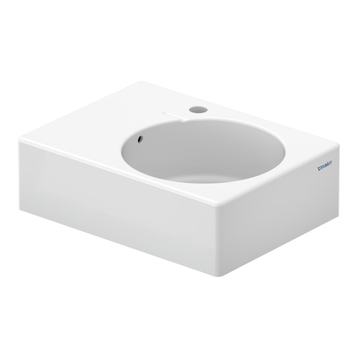 Duravit Scola lavabo universel 61,5x46 cm, avec trop-plein, à droite, blanc