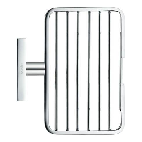 Duravit Seifenkorb Karree 14x12cm, chrom