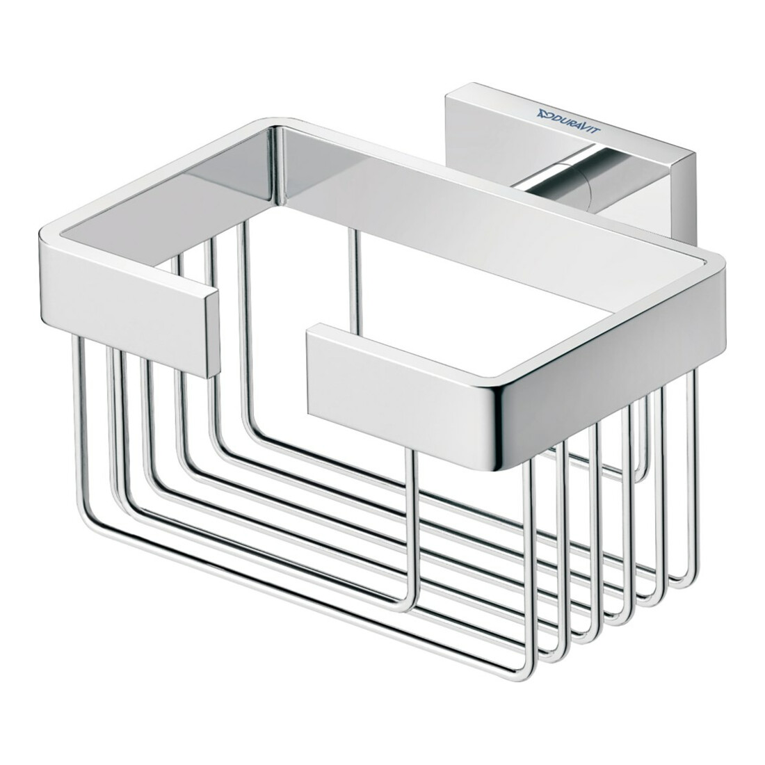 Duravit Seifenkorb Karree 14x12cm, chrom