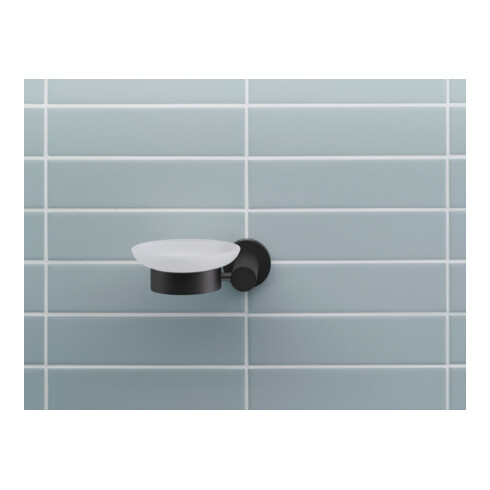 Duravit Seifenschale D-Code 13,5x12cm, Gl. we. ma, Sch li, sw matt