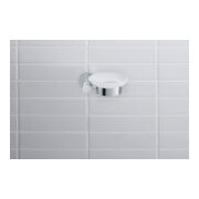 Duravit Seifenschale D-Code 13,5x12cm, Gl. we. ma, Sch links, chrom-5