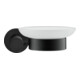 Duravit Seifenschale D-Code 13,5x12cm, Gl. we. ma, Sch re, sw matt-1