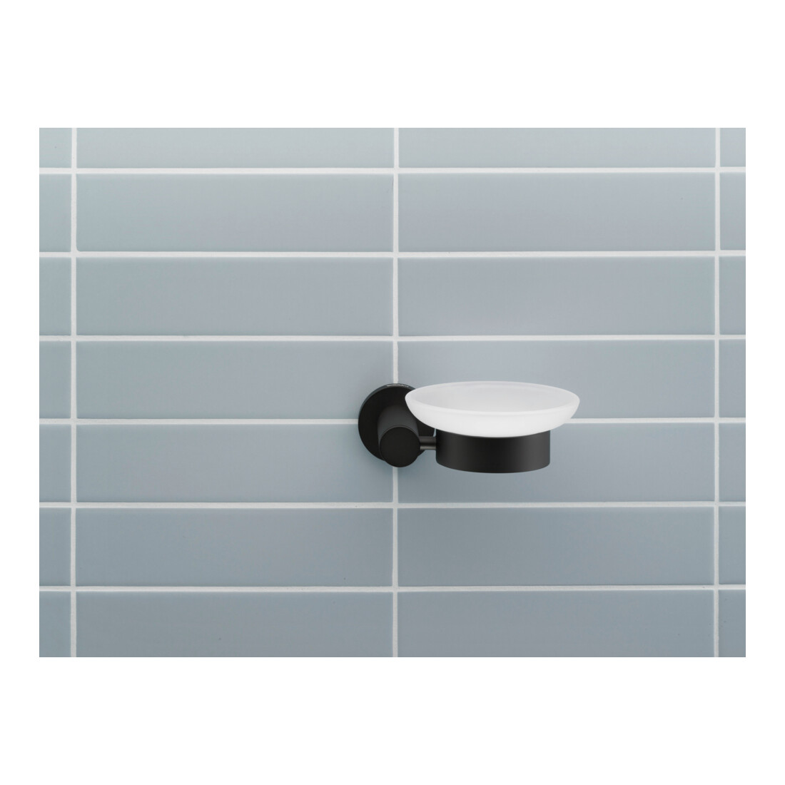 Duravit Seifenschale D-Code 13,5x12cm, Gl. we. ma, Sch re, sw matt