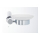 Duravit Seifenschale D-Code 13,5x12cm, Gl. we. ma, Sch rechts, chrom-1