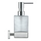 Duravit Seifenspender Karree 7x12,4cm, Wandmont., Gl. we m, Ha. chrom-1
