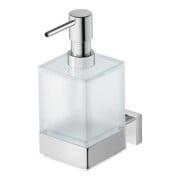 Duravit Seifenspender Karree 7x12,4cm, Wandmont., Gl. we m, Ha. chrom-5