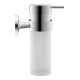 Duravit Seifenspender Starck T 6x12,6cm, Wandmont., Gl. we m, gol pol.-1