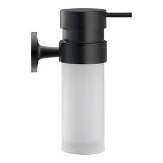 Duravit Seifenspender Starck T 6x12,6cm, Wandmont., Gl. we m, sw matt