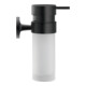 Duravit Seifenspender Starck T 6x12,6cm, Wandmont., Gl. we m, sw matt-1