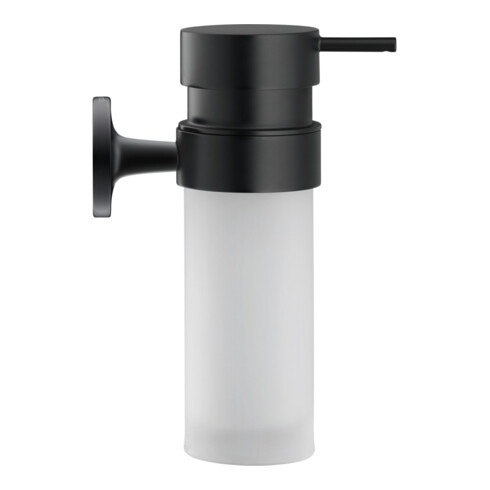 Duravit Seifenspender Starck T 6x12,6cm, Wandmont., Gl. we m, sw matt