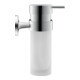 Duravit Seifenspender Starck T 6x12,6cm, Wandmont., Gl. we matt, chrom-1