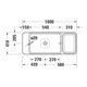 Duravit Set console lavabo Qatego 100x41x90 cm, avec console, Lavica poli-4