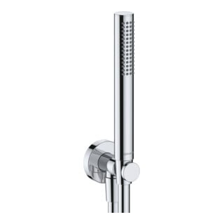 Duravit Set de coude mural MinusFlow avec douchette à main, tuyau, a MS, chrome