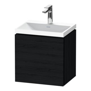 Duravit Set de meubles L-Cube 45x35x48 cm, 1 porte, à droite, avec robinet, blanc œuf