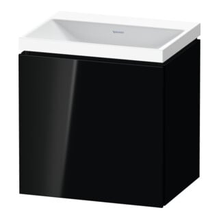 Duravit Set de meubles L-Cube 45x35x48 cm, 1 porte, à L, côté gauche, blanc brillant