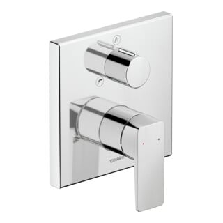 Duravit Set de montage complet Manhattan Mitigeur bain encastré, chrome